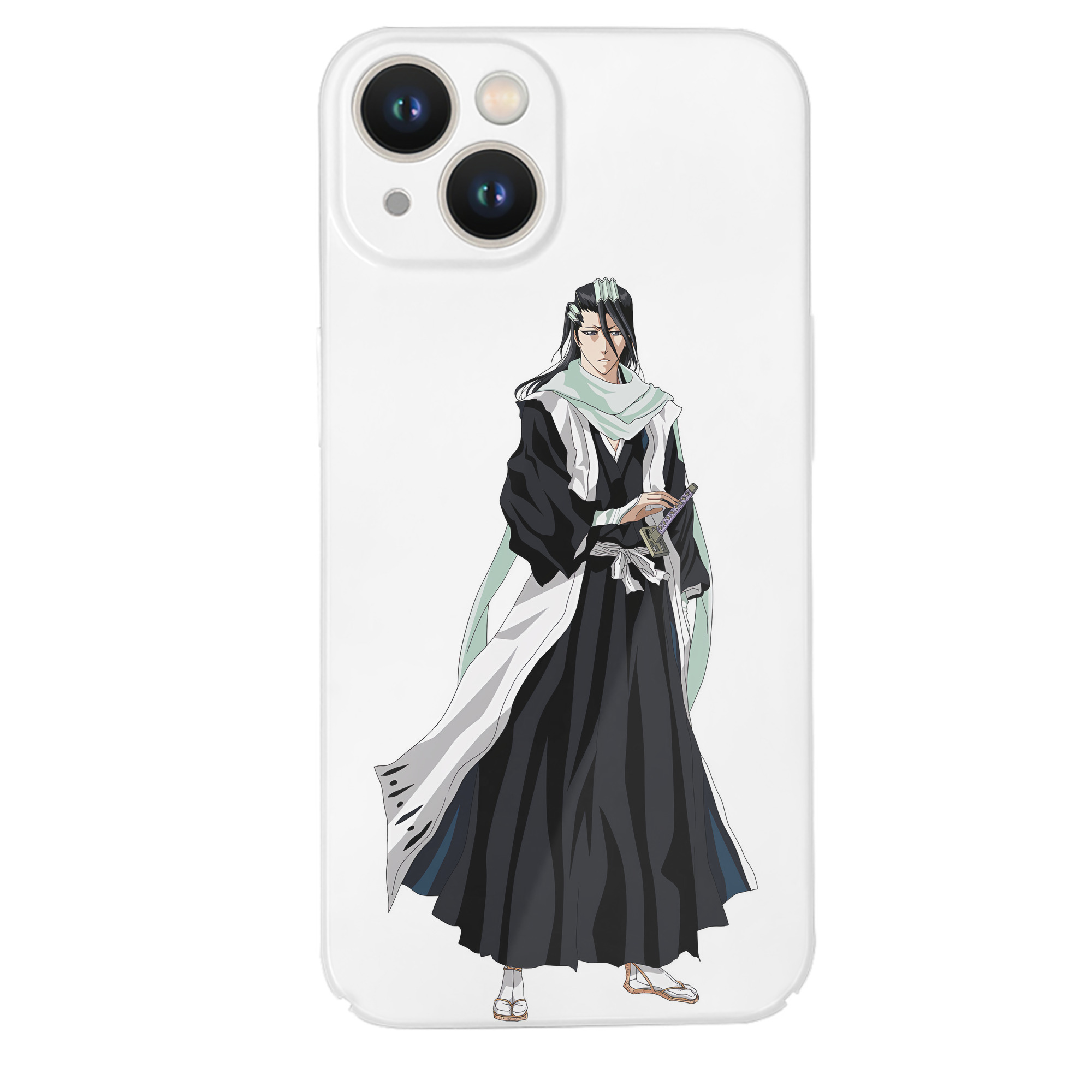（画像用） ブリーチ くちき びゃくや BLEACH Kuchiki Byakuya 【iPhone 14シリーズ対応】ハードケース